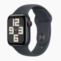 百亿补贴：苹果 Apple 新品 2024款Watch SE 蜂窝款 铝金属表壳智能运动手表