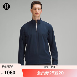 lululemon 丨Zeroed In 男士运动夹克 LM3FGXS 海军蓝 L