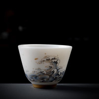 苏氏陶瓷（SUSHI CERAMICS）功夫茶杯主人杯个人杯品茗杯岚香杯（福悦）系列