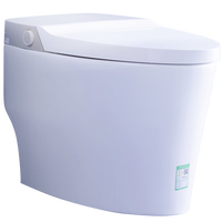 箭牌（ARROW）智能马桶一体机低水压脚触感应电动旋钮坐便器AKB1102 400坑距