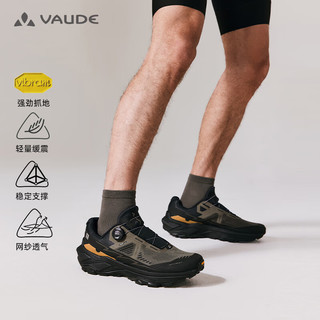 巍德（VAUDE）户外骑行运动越野跑步登山鞋男款凯乐石联名款EX3 BOA VS2432106 橄榄绿