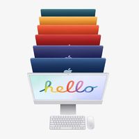 百亿补贴：苹果 Apple iMac 2021款 M1 芯片版 24英寸 一体机 粉色（M1、核芯显卡、8GB、256GB SSD、4.5K、MJVA3CH/A、七核）