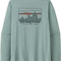 （无吊牌）Patagonia Men's Capilene Cool Daily Graphic Long Sleeve Shirt