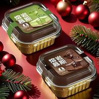 迈乐堡迈乐堡熔岩巧克力慕斯蛋糕办公室下午茶甜品零食小吃休闲食品 巧克力味50g*12盒【整箱】