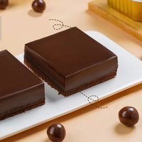 迈乐堡迈乐堡熔岩巧克力慕斯蛋糕办公室下午茶甜品零食小吃休闲食品 牛奶味50g*12盒【整箱】