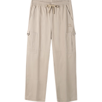 CAMEL骆驼运动工装裤男2024秋季新款阔腿裤宽松情侣户外防泼水登山裤女 J14CA66645，，男