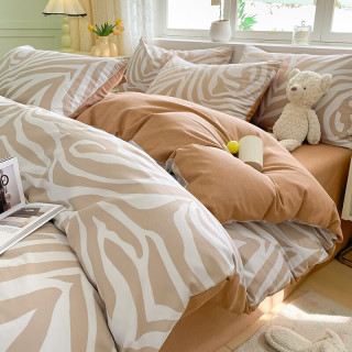 兰芮 LANRUI 新疆棉100%纯棉印花四件套  200*230cm