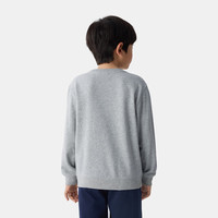 Gap【大小童同款】男女童2025春季logo卫衣儿童装上衣687330 灰色 100 cm(2-3岁)亚洲尺码