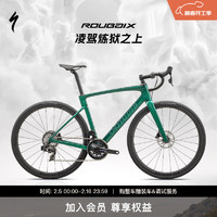 闪电 ROUBAIX SL8 PRO 碳纤维电变竞赛耐力公路自行车 金属松绿 44