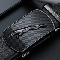 JAGUAR 捷豹 皮带男士真皮腰带时尚高档品牌商务裤带送男友