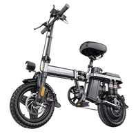 凤凰折叠电动自行车超轻成人助力便携代驾车代步车新国标电瓶车 旗舰版-汽车A级电芯-6A纯电15KM（无礼包）