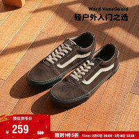 VANS Ward VansGuard深灰色秋冬配色男鞋板鞋 深灰色 45