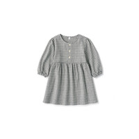 無印良品 MUJI(無印良品 )婴童 法兰绒 连衣裙 女童童装长袖裙子秋冬纯棉
CC23VA4A 灰色格纹 80/48A