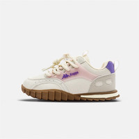 Kappa Kids背靠背卡帕童鞋儿童透气网面跑步鞋男运动鞋四季款 米粉 32 32码