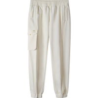 骆驼（CAMEL）加绒户外登山裤女防泼水束脚工装裤 J24CZ0L7663 燕麦卡 L 【女】加绒7663，燕麦卡