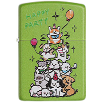 KW卡尔威登打火机煤油防风复古砂轮高颜值男士 快乐派对【星耀礼盒】 套装