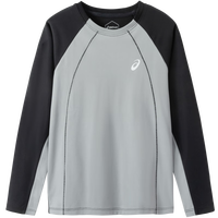 亚瑟士（asics）童装运动插肩袖T恤吸湿排汗抗菌针织内搭2025年春季331251003050