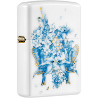 ZIPPO打火机防风煤油之宝东方典藏系列高端 花鸟镜