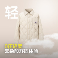 波司登秋冬季轻薄羽绒服男女儿童5A抗菌三防宽松舒适保暖外套T40133630 水苔绿|4621 140/64