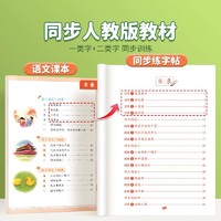 2025新版一年级二年级三年级上册下册同步练字帖小学生专用四五六年级开学打卡语文人教版练字字帖