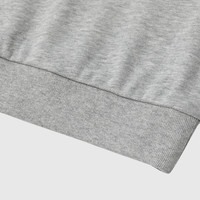 Gap【大小童同款】男女童2025春季小熊刺绣卫衣儿童装 灰色761411 100 cm(2-3岁)亚洲尺码