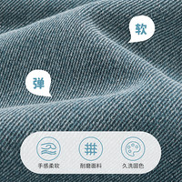 凯蒂猫HELLO KITTY女童裤子2025年春季女大童时尚喇叭裤儿童休闲宽松时尚牛仔裤 蒂小菊K复古蓝 150