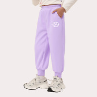 C&A男女童裤子春秋2024儿童运动裤帅气中大童休闲卫裤宽松长裤 石墨灰 140