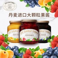 DEN GAMLE FABRIK DGF丹麦原装进口果酱0脂肪轻食早餐面包伴侣380g2瓶