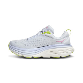 HOKA ONE ONE 女款 Bondi 8邦代8轻便缓震慢跑鞋运动鞋 1127954女宽版SCP-海冰蓝/暮光粉 39 (US7.5 39 1/3)