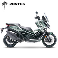 升仕 ZONTES 2024新款368G 低脚踏ADV踏板车（付款后45天内发货） 金石绿（高版低脚踏）