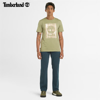 Timberland 官方男款短袖T恤新款户外休闲透气|A42VF A42VF590/卡塞尔绿色 M (175/100A)