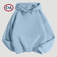 C&A女春秋款连帽套头卫衣韩版休闲卫衣上装春装 黑 M