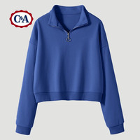 C&A衣女装2025春季内搭上衣立领外套 黑 M