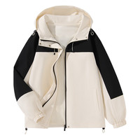 C&A冲锋外套女2025新款春季防泼水派克服户外登山服