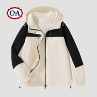 C&A冲锋外套女2025春季防泼水派克服户外登山服 粉 M