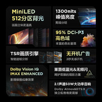 TCL 雷鸟鹤6 PRO 24款65英寸MiniLED高阶分区240Hz高刷平板电视