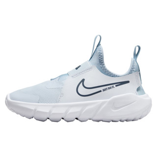 NIKE 耐克男女童易穿脱运动鞋FLEX RUNNER 4儿童一脚蹬休闲公路跑鞋 DJ6040-010 35 【脚长22cm】 35码