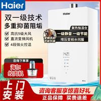 百亿补贴：海尔 Haier 一级静音变频水伺服燃气热水器家用天然气一级节能恒温16升L