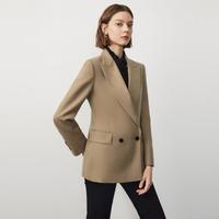 羊毛高级感职业西装外套通勤工作气质西服上衣冬季