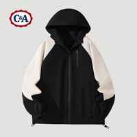 C&A2025派克登山服早春撞色插肩上衣 粉 M