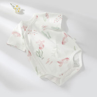 巴厘小猪（BALIPIG）宝宝包屁衣初生儿夏季薄款短袖三角哈衣夏天新生儿爬