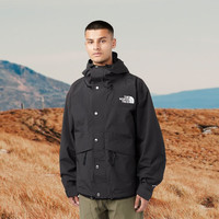 the North Face TNF北面美版1986 ICON男女冲锋衣外套DWR JK3-黑色 2XL XXL