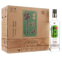 百亿补贴：牛栏山 珍品陈酿银牛52度500ml整箱8瓶装