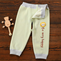 童耶 婴儿裤子加入保暖开裆裤秋冬外穿新生儿宝宝分体长裤无骨打底睡裤