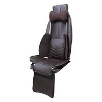 盟迪奥按摩坐垫车用车载按摩靠垫气囊背部电动热敷全自动汽车按摩