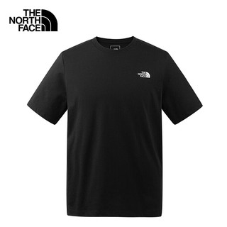 THE NORTH FACE 北面 短袖T恤男户外速干柔软透气短袖88GS 黑色/JK3 3XL