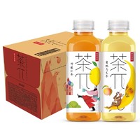 农夫山泉茶派π茶饮料茶兀蜜桃乌龙茶900ml/6瓶