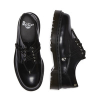 马丁(马汀博士 Dr.Martens)Zeffir英伦男款春夏季光面皮黑色小厚底男单鞋 黑色 41