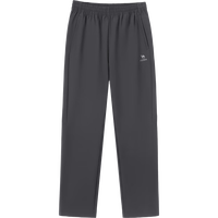 骆驼（CAMEL）三防拒水梭织直筒长裤男透气运动裤 C14CAILU617 墨灰 L 【男】U617，墨灰