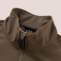 奥索卡 OZARK GEAR秋冬新品防风立领夹克男 软壳加绒保暖舒适外套318765